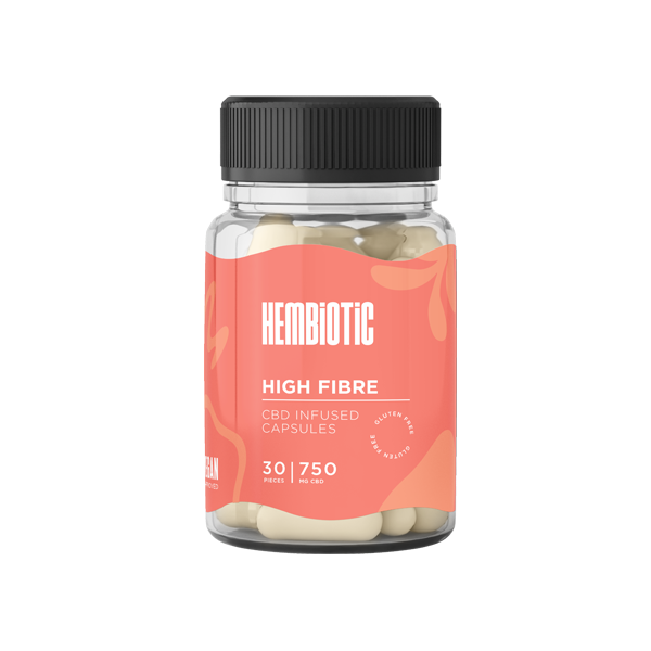 Hembiotic 750mg CBD Capsules - 30 Caps | Hembiotic | CBD Products