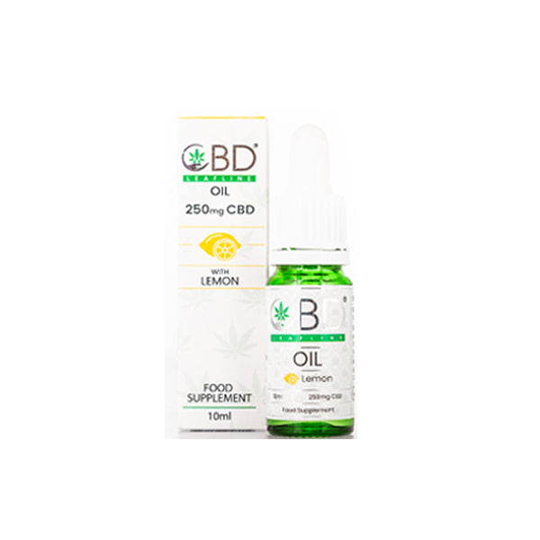 CBD Leafline 250mg CBD Food Supplement Oil 10ml | CBD Leafline | CBD Products