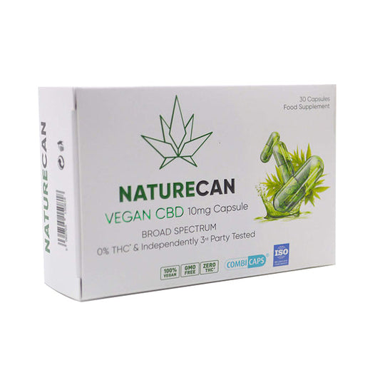 Naturecan 10mg Vegan CBD Capsules - 30 Caps | Naturecan | CBD Products