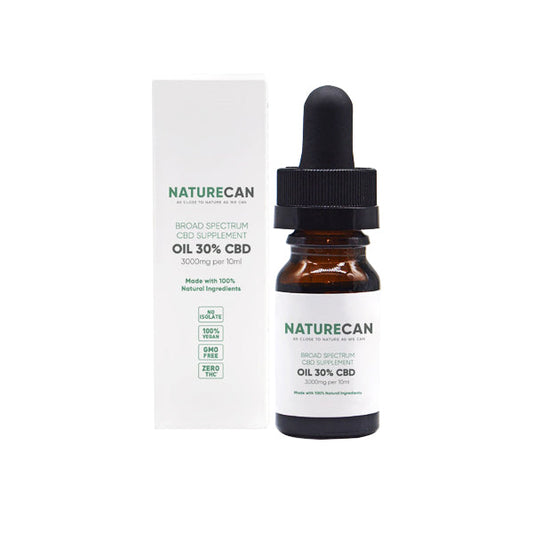 Naturecan 30% 3000mg CBD Broad Spectrum MCT Oil 10ml | Naturecan | CBD Products