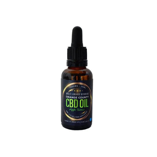 Orange County CBD 1500mg Flavoured Tincture Oil 30ml | Orange County | CBD Products