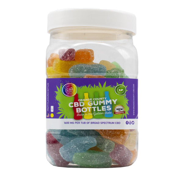 Orange County CBD 1600mg Gummies - Large Pack | Orange County | CBD Products