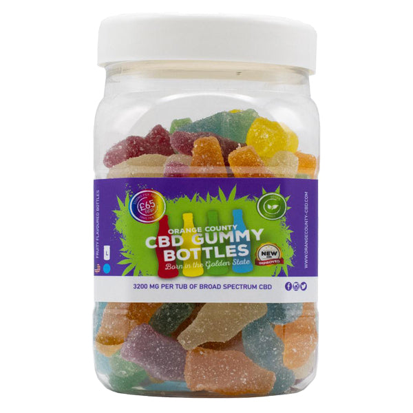 Orange County CBD 3200mg Gummies - Large Pack | Orange County | CBD Products