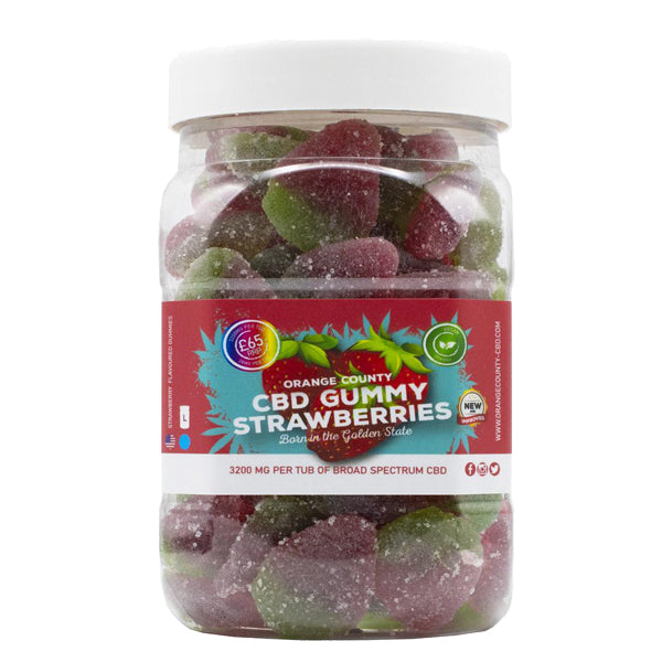 Orange County CBD 3200mg Gummies - Large Pack | Orange County | CBD Products