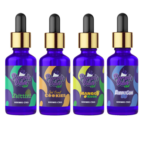 Purple Dank CBD Flavoured CBD Oil 600mg CBD Oil 30ml (BUY 1 GET 1 FREE) | Purple Dank | CBD Products