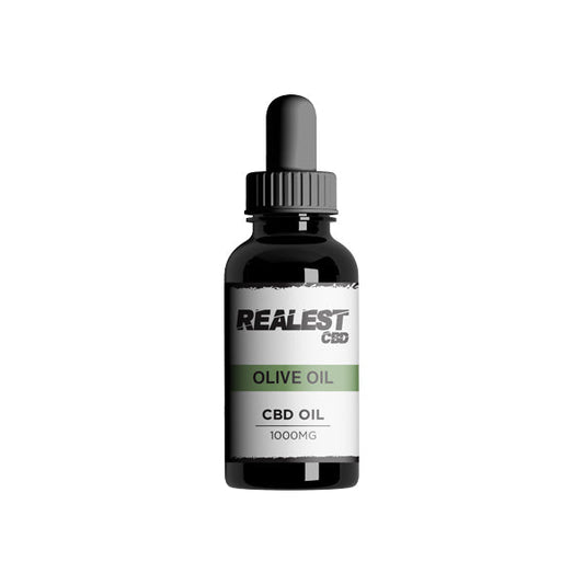 Realest CBD 1000mg CBD Olive Oil - 30ml (BUY 1 GET 1 FREE) | Realest CBD | CBD Products