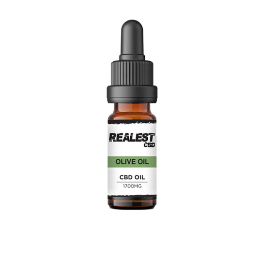 Realest CBD 1700mg CBD 10ml Olive Oil (BUY 1 GET 1 FREE) | Realest CBD | CBD Products