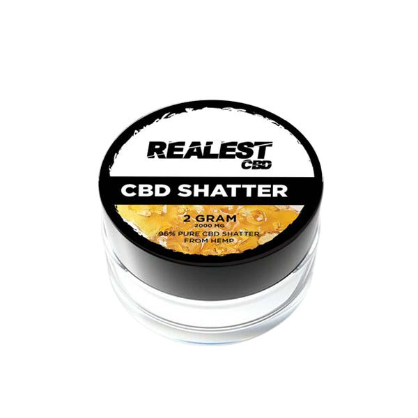 Realest CBD 2000mg CBD Shatter (BUY 1 GET 1 FREE) | Realest CBD | CBD Products