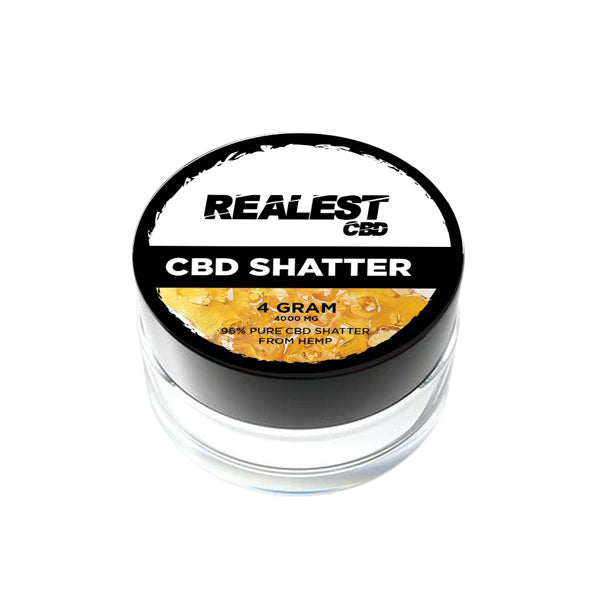Realest CBD 4000mg CBD Shatter (BUY 1 GET 1 FREE) | Realest CBD | CBD Products
