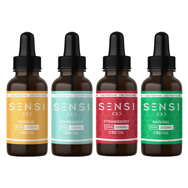 Sensi CBD 2500mg CBD Tinture Oil 30ml (BUY 1 GET 1 FREE) | Sensi CBD | CBD Products
