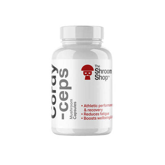 The Shroom Shop Cordycerps Mushroom 45000mg Capsules - 90 Caps | The Shroom Shop | CBD Products