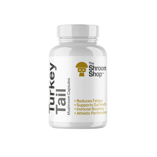 The Shroom Shop Turkey Tail Mushroom 45000mg Capsules - 90 Caps | The Shroom Shop | CBD Products