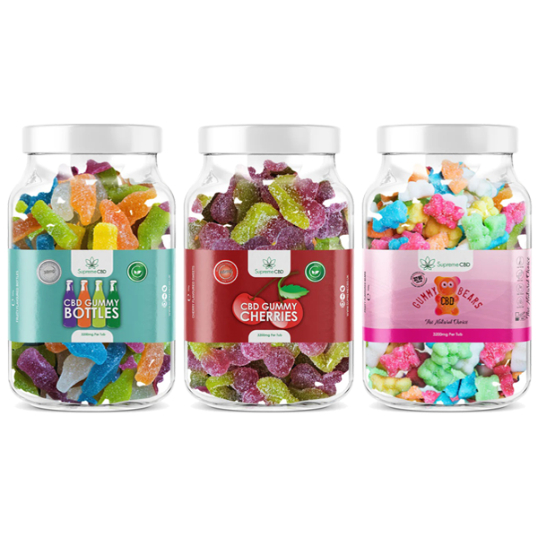 Supreme CBD 3200mg Broad Spectrum CBD Large Gummies | Supreme CBD | CBD Products