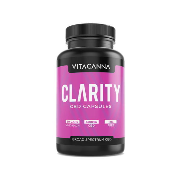 Vita Canna 500mg Broad Spectrum CBD Vegan Capsules - 50 Caps | Vita Canna | CBD Products