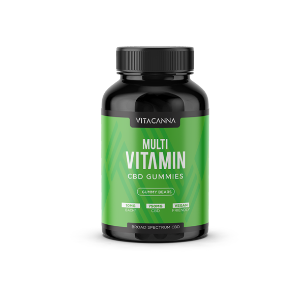 Vita Canna Broad Spectrum 750mg CBD Vegan Gummy Bears | Vita Canna | CBD Products