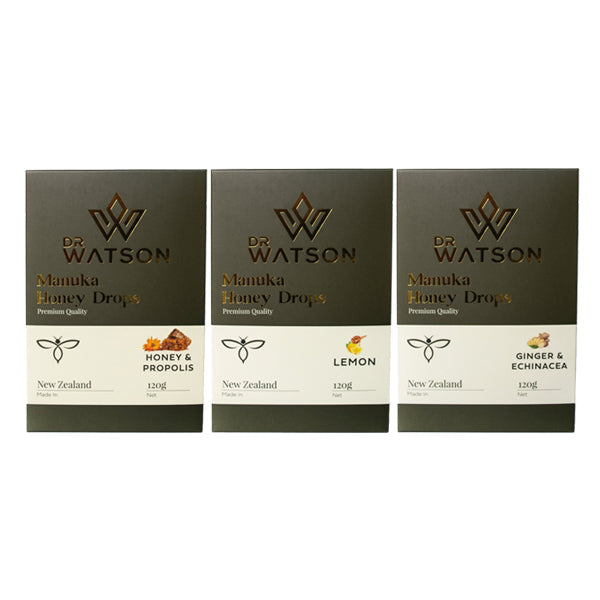 Dr Watson Manuka Honey Drops 120g (non-CBD) | Dr Watson | CBD Products