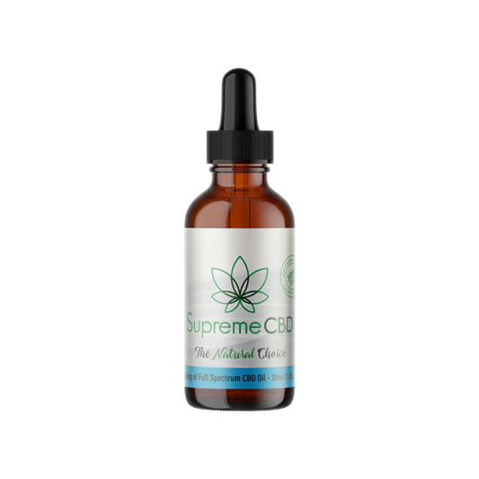 Supreme CBD 1500mg Full Spectrum CBD Tincture Oil - 30ml | Supreme CBD | CBD Products