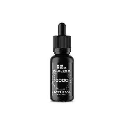 CBD Asylum Infuse 10000mg CBD Natural Oil - 30ml (BUY 1 GET 2 FREE) | CBD Asylum | CBD Products
