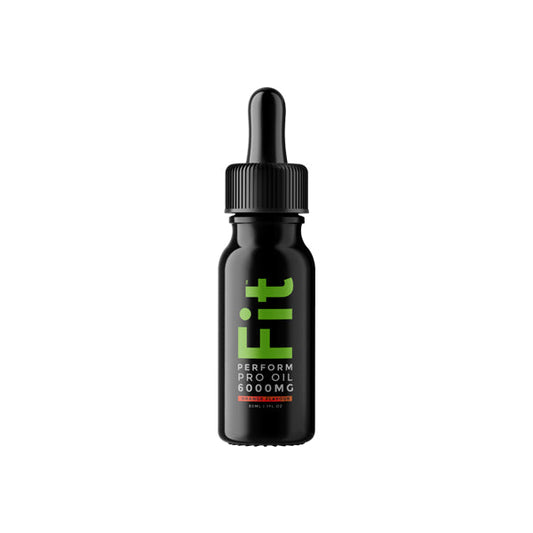 Fit CBD 6000mg CBD Orange Perform Pro CBD Oil 30ml | Fit CBD | CBD Products