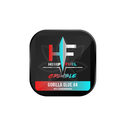 Hemp Fuel 85% Broad Spectrum CBD Crumble Gorilla Glue #4 - 1g | Hemp Fuel | CBD Products