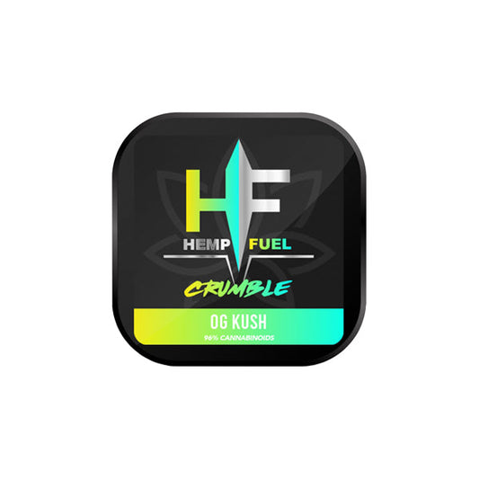 Hemp Fuel 85% Broad Spectrum CBD Crumble OG Kush - 1g | Hemp Fuel | CBD Products